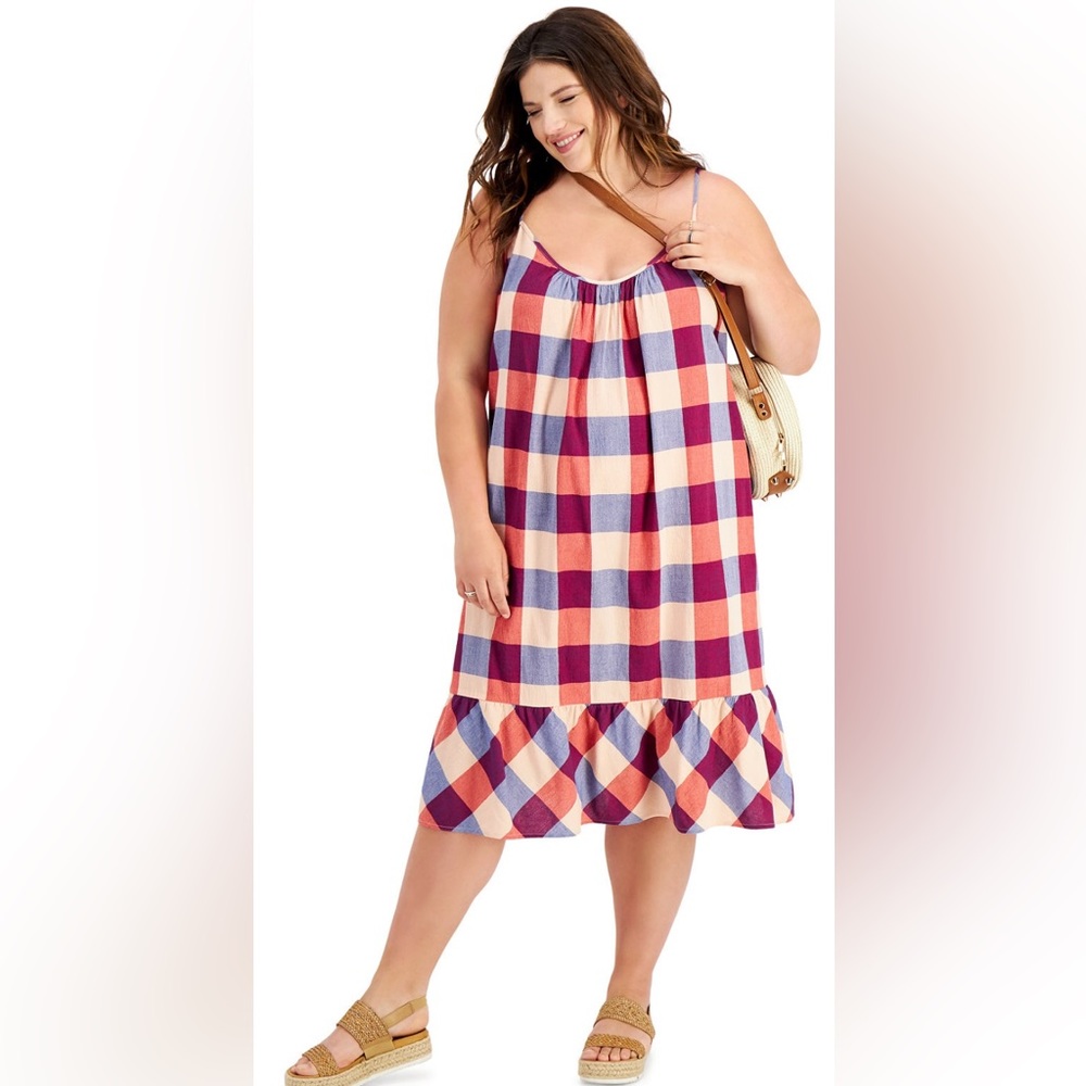 Style & Co's bold printed dress